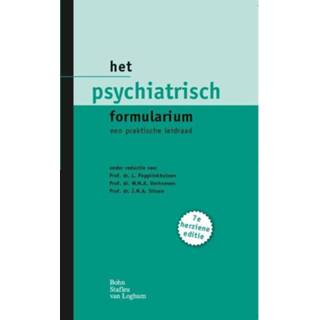 👉 Het psychiatrisch formularium. een praktische leidraad, Verhaak, P.F.M., Paperback 9789031386475