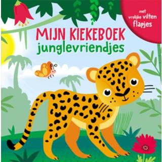 👉 Mijn kiekeboek - Junglevriendjes. Hardcover 9789463545488
