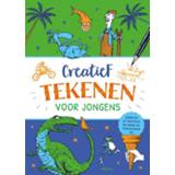 👉 Jongens Creatief tekenen voor jongens. Gebruik je fantasie en maak de tekeningen af!, onb.uitv. 9789044759686