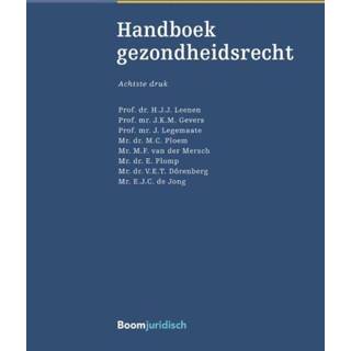 👉 Handboek Boom Masterreeks - gezondheidsrecht 9789462907485