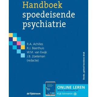 👉 Handboek spoedeisende psychiatrie. Hardcover 9789058980434