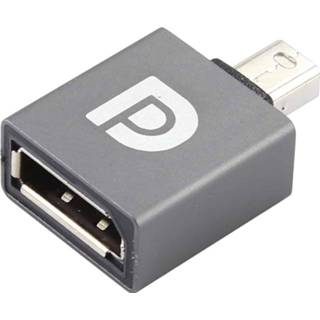 DisplayPort active Display Port Female naar Mini Male Adapter 6922167567513