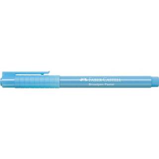 👉 Fineliner pastel blauw Faber-Castell Broadpen 0.8mm licht 4005401554585