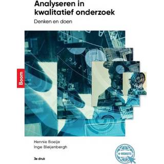 👉 Analyseren in kwalitatief onderzoek. denken en doen, Hennie Boeije, Paperback
