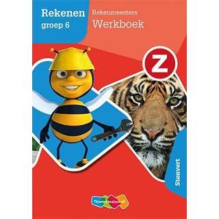 👉 Werkboek nederlands Z-Rekenen groep 6 Rekenmeesters Stenvert 9789006314731