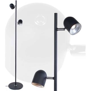 👉 Staande lamp zwart Ovale 8718379032837
