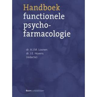 👉 Hand boek Handboek functionele psychofarmacologie. Loonen, Anton J.M, Paperback 9789024441051