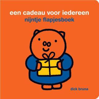 👉 Nijnte Een cadeau voor iedereen. nijntje flapjesboek, Dick Bruna, onb.uitv. 9789056478735