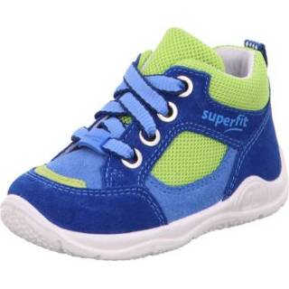 👉 Superfit Jongens lage schoen Universe blauw/lichtgroen (breed)