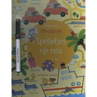 👉 Uitwisbaar reis- en spelletjesboek. Paperback 9781474946049