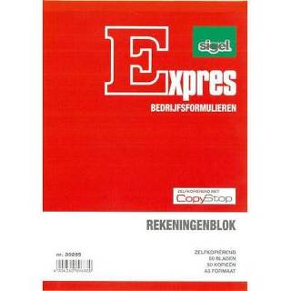 👉 Rekeningblok Sigel Expres Zelfkopierend A5 2X50 Blad 4004360896880