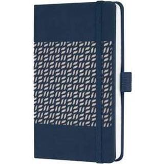 👉 Notitieboek blauw Sigel Jolie Impress A6 Hardcover Gelinieerd - Migdnight Blue 4004360822186