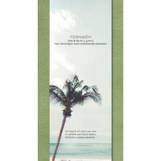 Fernweh Travel Notebook green - (ISBN: 9789045324012)