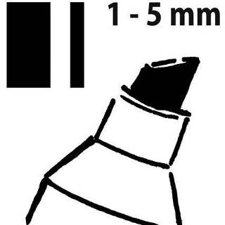 👉 Krijtmarker wit Sigel 1-5Mm Afwasbaar, Fluoriscerend Set A 2 Stuks 4004360833380