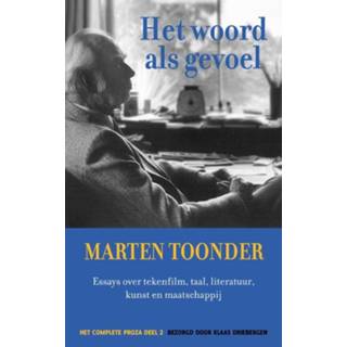👉 Het woord als gevoel - Marten Toonder (ISBN: 9789082685510)