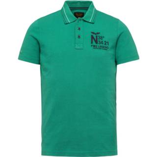 👉 Short sleeve donkergroen l XXXL m s XL XXL men poloshirts groen polo rugged pique deep green 8719419390269 8719419390290