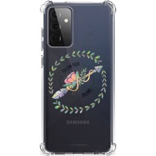 👉 Bumper hoesje Samsung Galaxy A72 4G/5G Stevig Boho Dreams 8720215137583