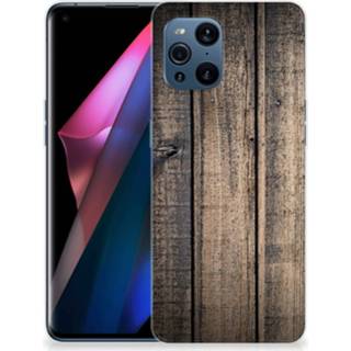 👉 Bumper hoesje OPPO Find X3 | Pro Steigerhout 8720215264548