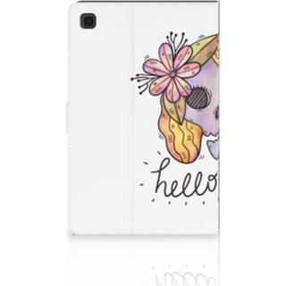 👉 Tablettas Tablettasje Samsung Galaxy Tab A7 (2020) Boho Skull 8720215620313