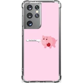 👉 Bumper hoesje Samsung Galaxy S21 Ultra Stevig Pig Mud 8720215643527