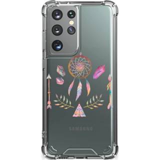👉 Bumper hoesje Samsung Galaxy S21 Ultra Stevig Boho Dreamcatcher 8720215588859