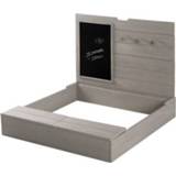 👉 Plank natuurlijk meisjes Roba Sand doos met deksel, en haken 4005317324838