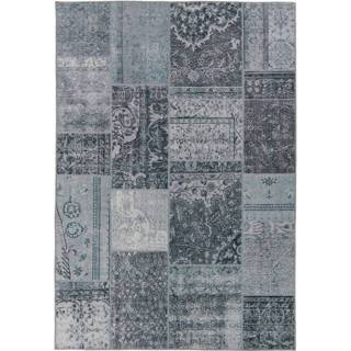 👉 Vloerkleed grijs Brinker Carpets Patchwork Festival Bukan Grey 160x230 cm 8719758792724