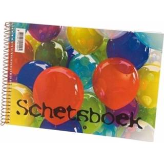 👉 Schetsboek papier One Size wit A5 - 20 vellen Tekenboeken 8720147953923