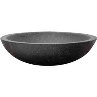 👉 Waskom zwart natuursteen mat Differnz Puur 45x12.5cm 8710735770124