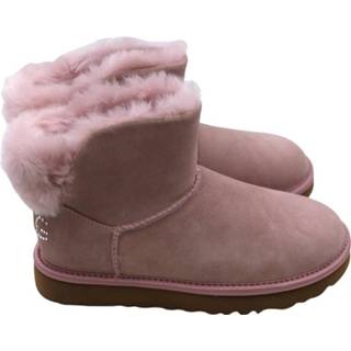 👉 Vrouwen roze Classic Bling Mini Boots