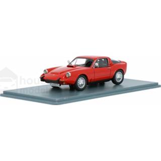👉 Model auto resin neo rood Saab Sonnet II - Modelauto schaal 1:43 874250455251