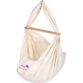 👉 Baby wieg synthetische natuurlijk jongens baby's beige SCHMUSEWOLKE Wiegje van veren Bio met vezels Matras 4251562302286