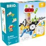 👉 BRIO Builder Record & Play Set 67 stuks 7312350345926