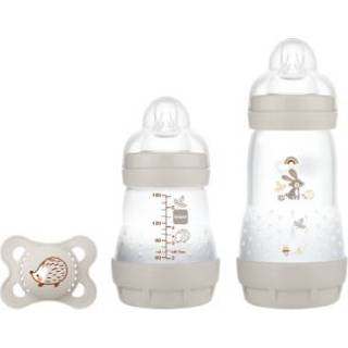 👉 Baby fles jongens grijs baby's MAM Babyfles Easy Start Anti-koliek-Elementen Startset S Bunny in 4042894591970