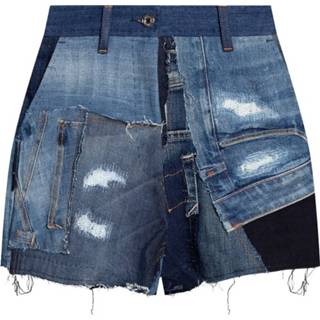 👉 Spijkerbroek vrouwen blauw Korte