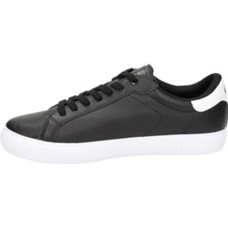 👉 Lage sneakers leer men zwart Lacoste Powercourt 8720251148260 872025114822