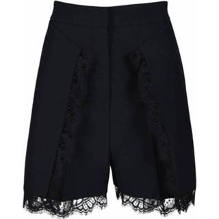 👉 Vrouwen zwart Shorts with lace 3665724072169