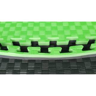 👉 Puzzelmat zwart groen sport 2CM Groen/Zwart 8719974020021