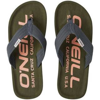👉 Slippers male mannen O'Neill heren chad logo olijf
