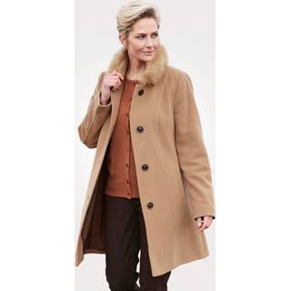 👉 Mantel beige vrouwen mannen Barbara Lebek Camel 4065613032639