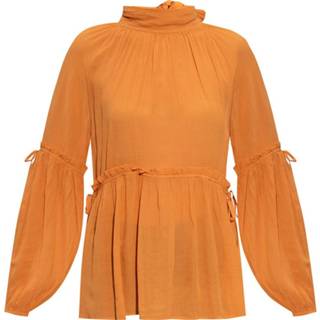 👉 Vrouwen oranje Eimear long-sleeved top