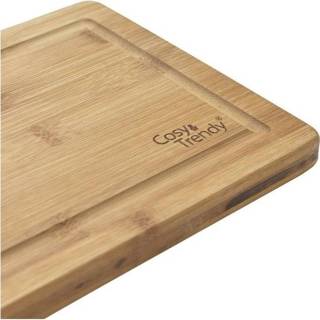 👉 Snijplank bamboe hout rechthoek 29 cm - Snijplanken voor groente, fruit, vlees en vis - Keuken/kookbenodigdheden