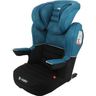 👉 Autostoel blauw plastic One Size R-Way LUXE - Isofix Groep 2 en 3 3507460152661