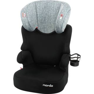 👉 Autostoel grijs zilver plastic One Size - groep 2 en 3 Befix Silver 3507460167009