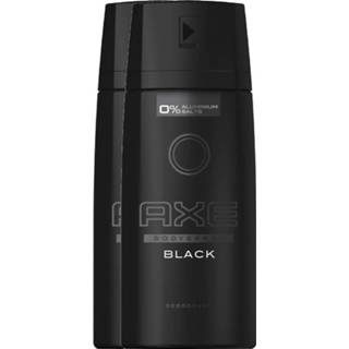 👉 Deodorant GeenKleur multiverpakkingen zwart Axe Black For Men - 2 x 150 ml 8710908155789