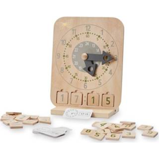 👉 Hout One Size GeenKleur ByAstrup leerklok 27 cm blank 5706798842123