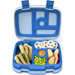 👉 Lunchbox One Size GeenKleur kinderen blauw Bentgo kids lekvrije bento - kleur 5 compartimenten -warm en koud 817387021791