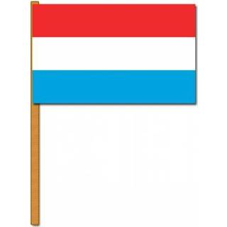 👉 Zwaaivlag One Size meerkleurig Luxe Luxemburg 8718758075653