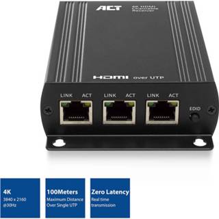 👉 One Size no color ACT AC7871 HDMI Ontvanger voor AC7870 8716065441741