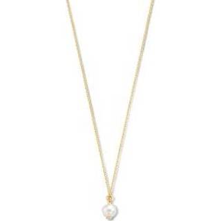 👉 Halsketting gouden parel active Collier 0,7 mm 42 ? 45 cm